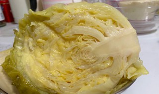 包心菜怎么泡腌（包心菜泡菜的腌制方法和配料）