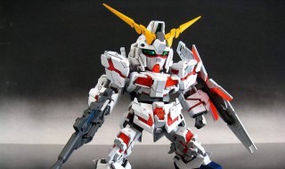 1:60高达独角兽拼装过程 高达模型独角兽拼装过程