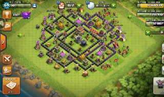 部落冲突7级大本怎么摆阵型 部落冲突7级大本怎么摆阵型图