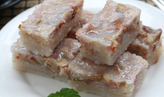 蒸芋头糕的热量高吗 一块蒸芋头糕的热量