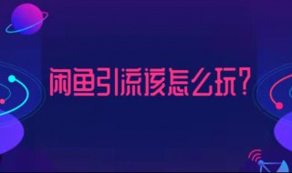 闲鱼怎么推广引流（闲鱼怎么推广引流视频）