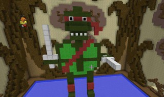 我的世界滑稽脸怎么建（我的世界滑稽脸建筑）