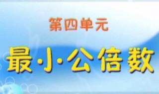 4和6的最小公倍数是多少?（4和6的最小公倍数是多少最大公因数是多少）