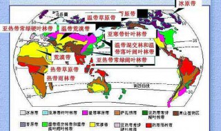 温带荒漠带分布（温带荒漠带分布地区）