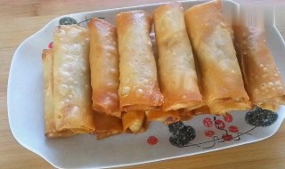 春饼和春卷有什么区别（春卷和煎饼的区别）