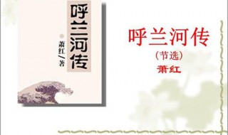 呼兰河传每章概括 呼兰河传每章概括100字