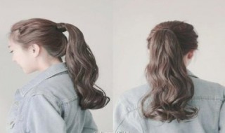 一根头绳可以扎的发型 一根头绳可以扎的发型长发