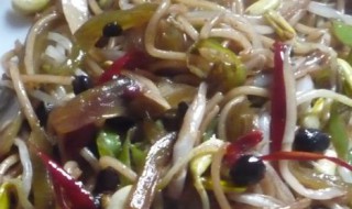 豆芽老干妈炒面怎么做好吃 豆芽老干妈炒面怎么做