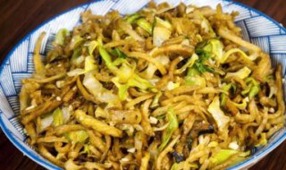 素炒饼图片大全 素炒饼制作方法