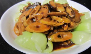 香菇竹笋的做法 香菇烩竹笋怎么弄