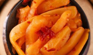 干萝卜条咸菜怎么弄 干萝卜条怎么腌咸菜