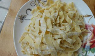 裤带面怎么擀 手擀裤带面如何做