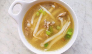 肉丝汤怎么做好喝（肉丝汤怎么做好喝视频）