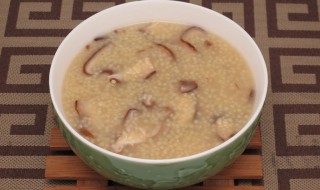 香菇能不能和小米粥一起吃 小米能不能和香菇一起煮粥