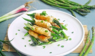 芦笋鸡肉卷的做法 芦笋鸡胸肉卷