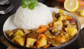 猪肉咖喱饭的做法 猪肉咖喱饭的做法图解