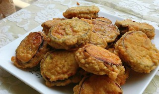 茄盒怎么炸（茄盒怎么炸好吃）