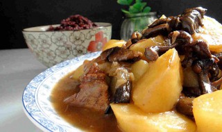 肉蘑炖牛肉的做法 口蘑炖牛肉的做法