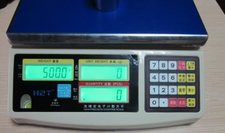 电子秤计数功能怎么用 电子秤计数功能怎么用的