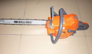 油锯链条不喷油怎么调 油锯链条不喷油怎么调整