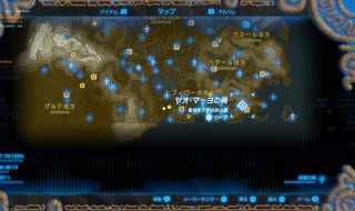 塞尔达传说全神庙位置 塞尔达传说全神庙位置高清地图