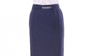 藏蓝色裙子配什么颜色上衣（藏蓝色裙子配什么颜色上衣好看）