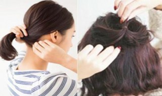 短发低马尾 短发低马尾怎么扎好看图解