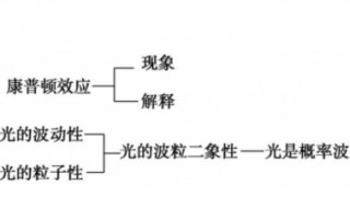 康普顿效应说明光的什么性（康普顿效应说明了光的什么性质）