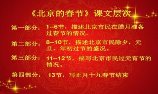 北京的春节第八自然段主要写了什么（《北京的春节》第八自然段主要写了什么?）