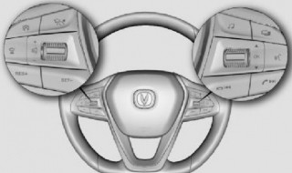 长安cs35pLUS1.6方向盘上菜单是哪个键（2017款长安cs35多功能方向盘按键介绍）