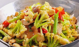 干锅花菜的做法 干锅花菜的做法家常