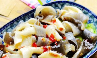 鱼唇的口感 酸辣鱼唇