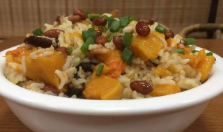 焖南瓜饭要什么配料 焖南瓜饭