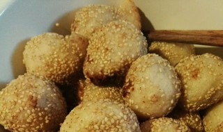 豆沙麻团的做法 豆沙麻团的做法和配方