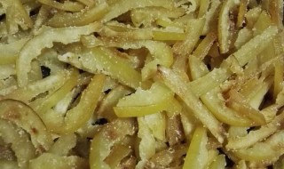 怎么做柚子皮反沙 反沙柚子皮糖的制作方法