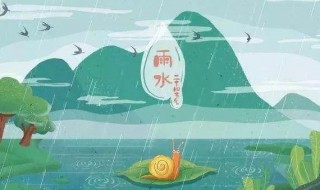 2021雨水节气宜吃什么 2021年雨水节气具体时间