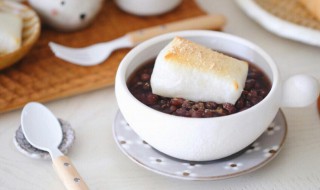 年糕红豆粥教程 年糕红豆汤怎么做