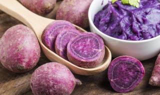 水晶紫薯球的做法（紫薯糯米水晶球的做法）