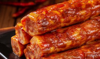 腊肠风干后怎么保存（腊肠风干后怎么保存好）