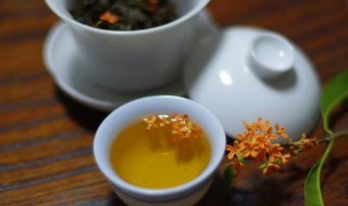 桂花茶的功效与作用及泡法 桂花泡茶的功效和作用