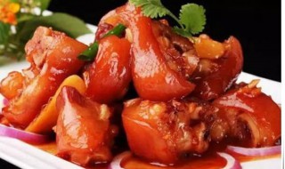 猪脚怎么卤 猪脚怎么卤入味又不烂