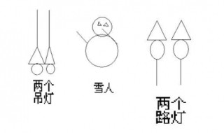 两个三角形两个圆两条直线可以怎么组图 图形作画方案公布