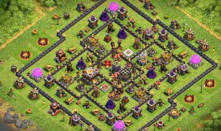 部落冲突艺术字阵型 部落冲突艺术字阵型链接