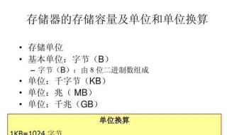 1MB存储空间如何表示 1mb的存储空间