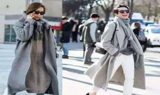 银灰色上衣配什么围巾 银灰色上衣配什么围巾好看图片