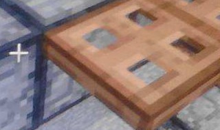 我的世界活板门上怎么放东西 我的世界怎么用活板门往下搭