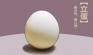 春分竖鸡蛋意味着什么 春分竖鸡蛋是生的还是熟的