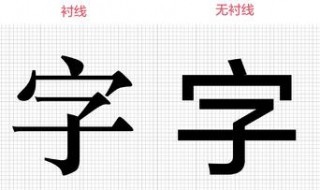 西文非衬线的搭配方式（西文衬线体）