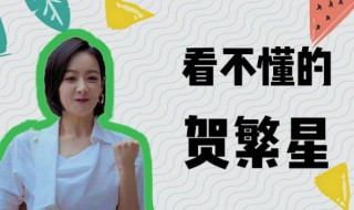 贺繁星人设崩塌是怎么一回事（贺繁星人设分析）