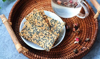 高钙芝麻薄脆 芝麻酱补钙